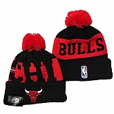 Chicago Bulls Team Logo Knit Hat YD (6),baseball caps,new era cap wholesale,wholesale hats